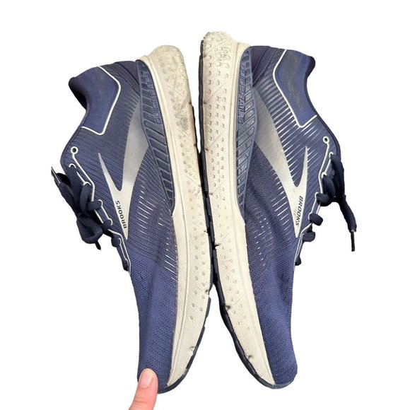 Brooks Transcend 7 Men's Blue Athletic Running Sneakers Shoes Size 12 - Picture 3 of 5